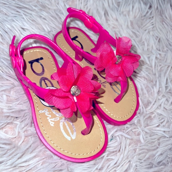 Pink Toddler BEBE Sandals - Picture 3 of 3
